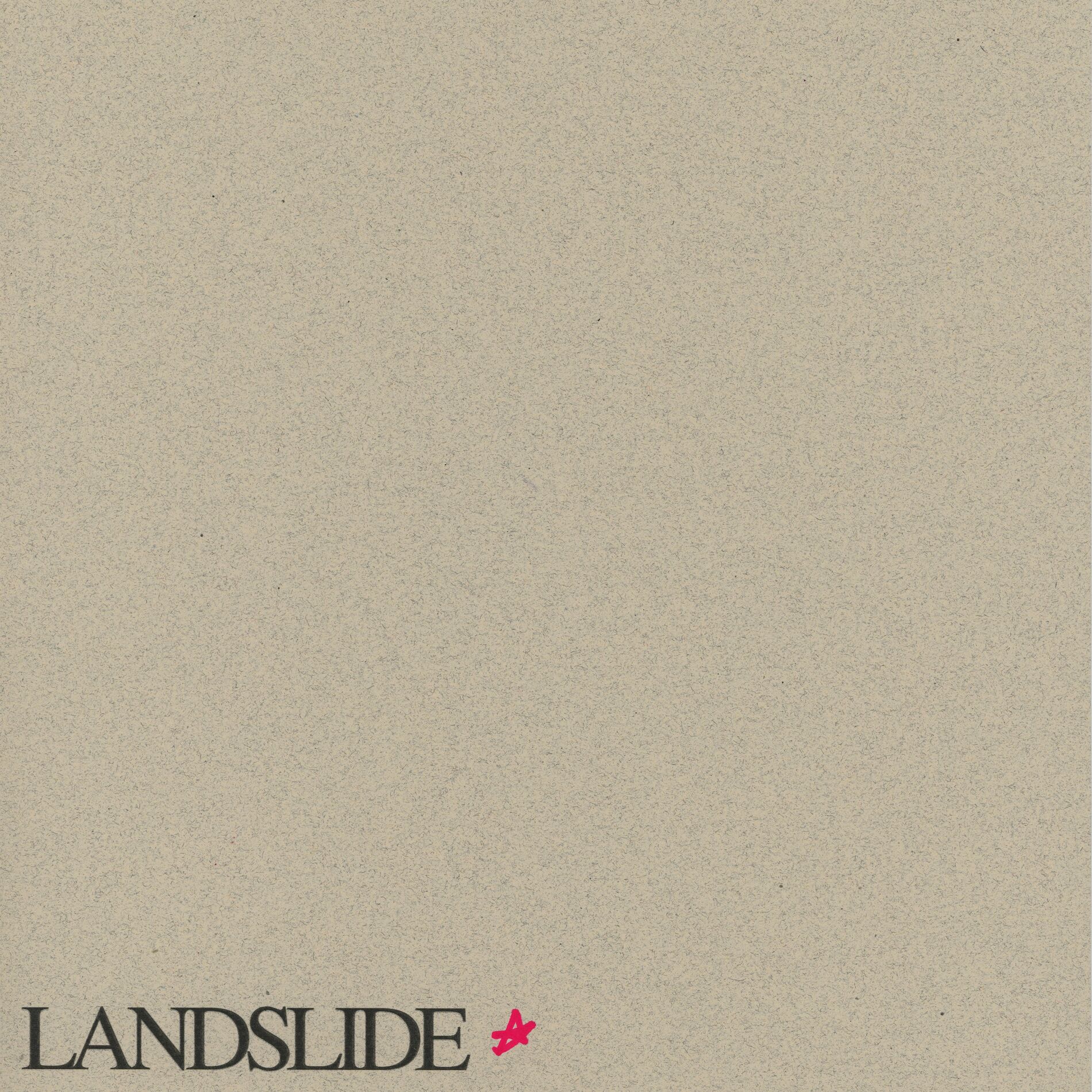 Album cover of Landslide