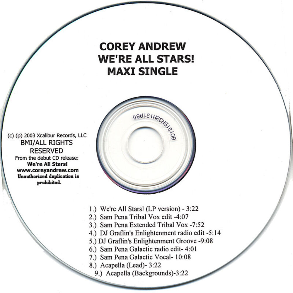 Picture of We're All Stars! Maxi Single