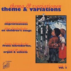 Cover of Theme & Variations, Vol. 1: Improvisations on Children's Songs