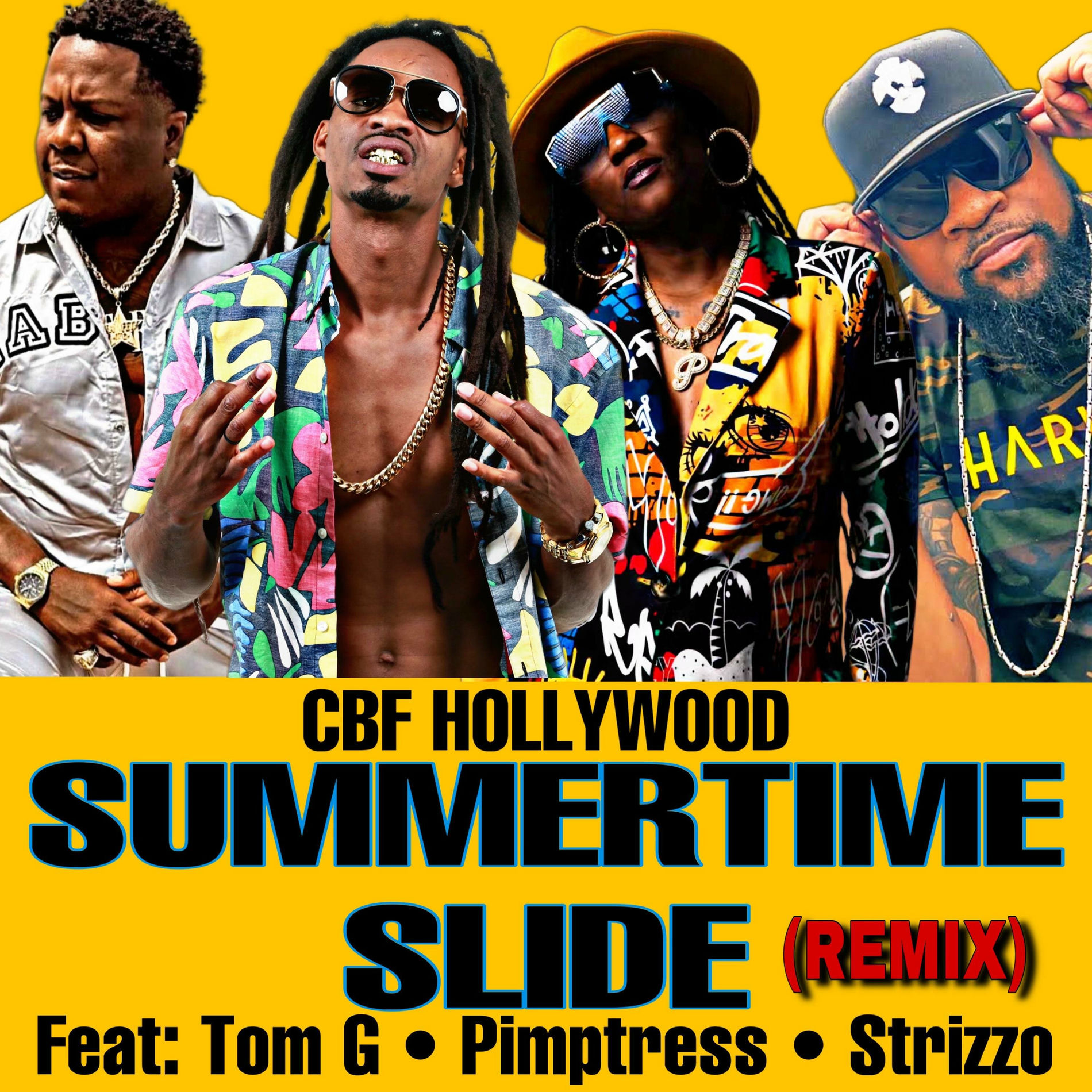 Album cover of Summertime Slide (feat. Tom. G, Pimptress & Strizzo) [Remix]