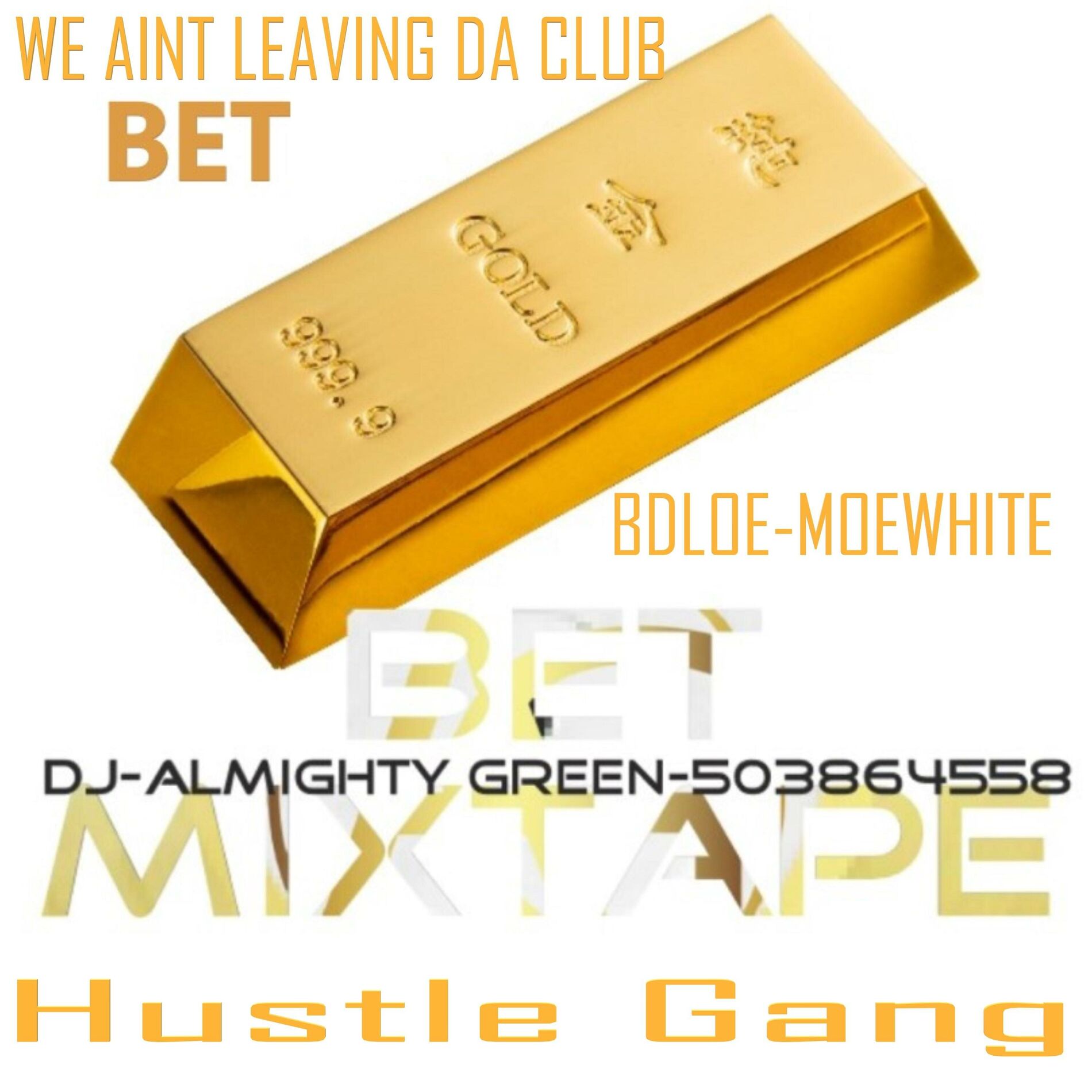 Album cover of WE AINT LEAVING DA CLUB (feat. MOE WHITE) [Radio Edit]