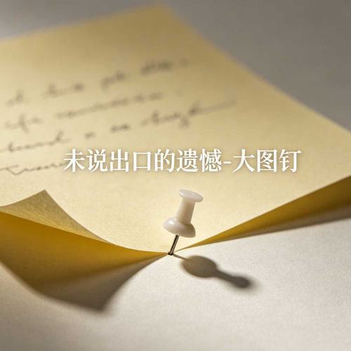 未说出口的遗憾