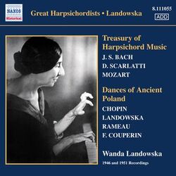 Cover of Treasury of Harpsichord Music & Dances of Ancient Poland