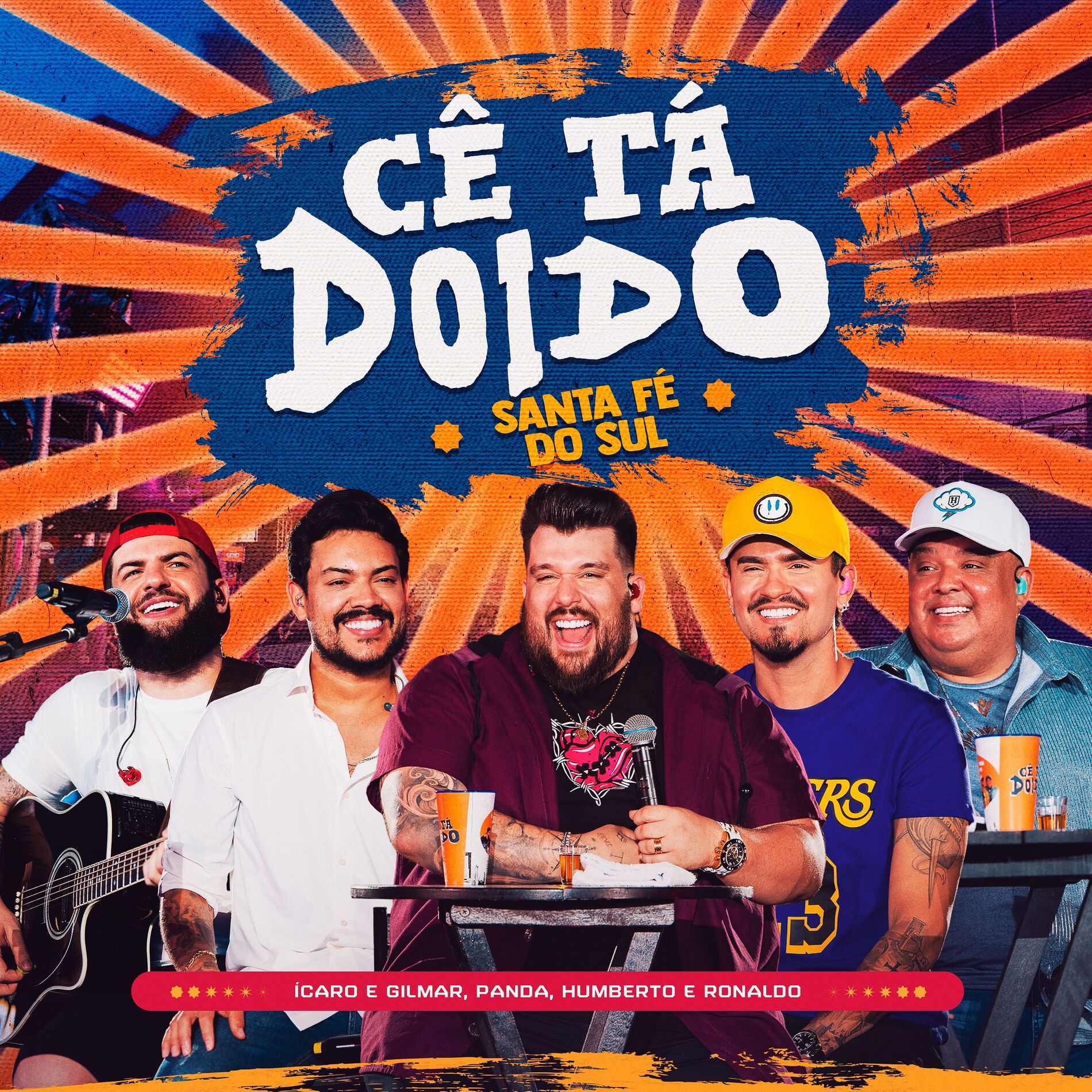 Album cover of Cê Tá Doido (Santa Fé do Sul) (Ao Vivo)