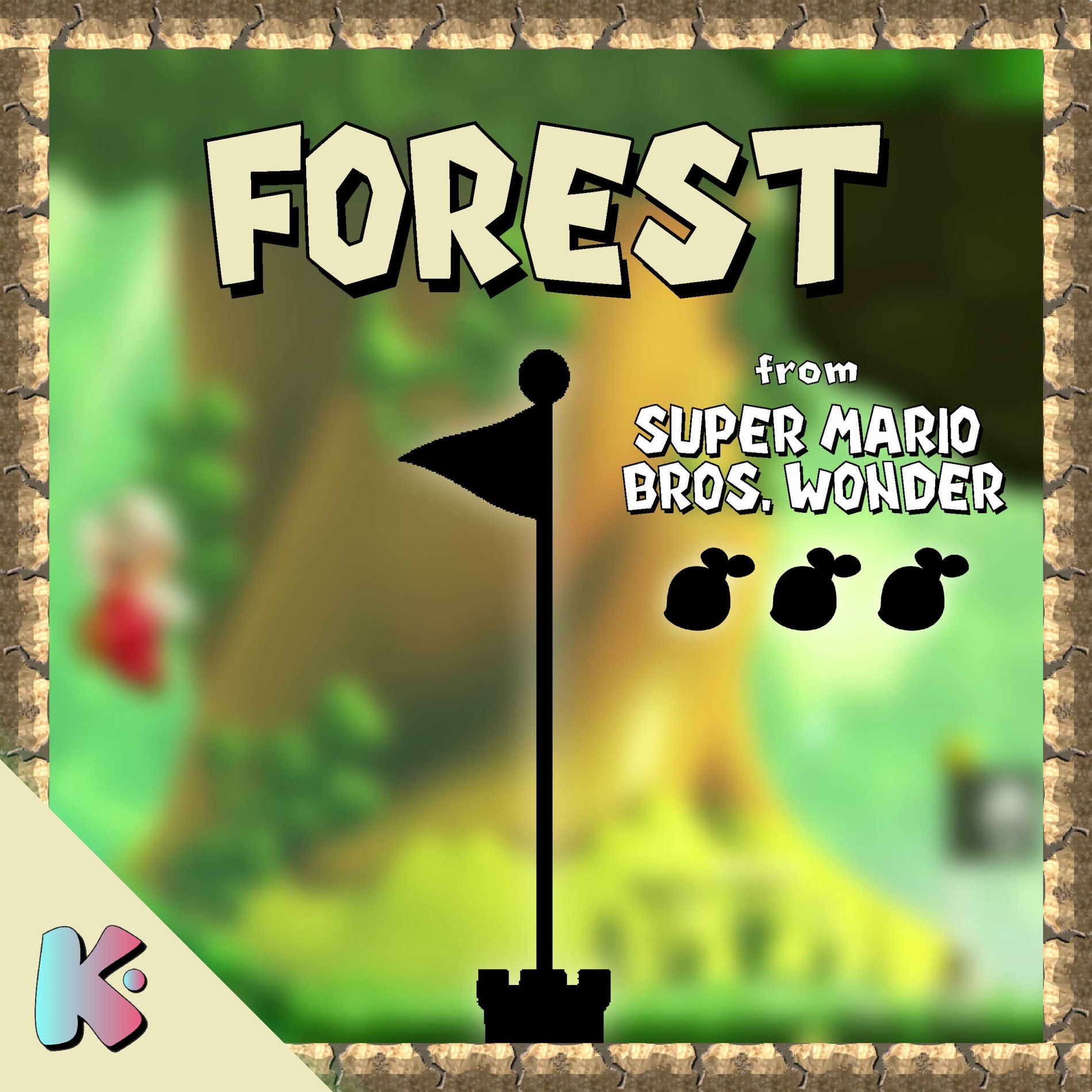 Album cover of Forest (from Super Mario Bros. Wonder)