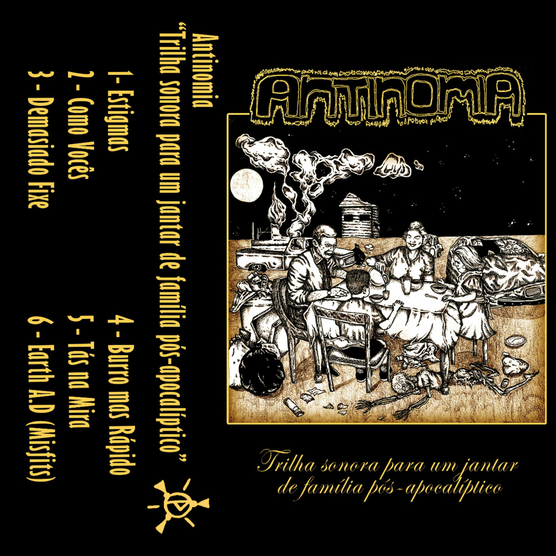 Album cover of Trilha sonora para um jantar de fam​í​lia p​ó​s​-​apocal​í​ptico