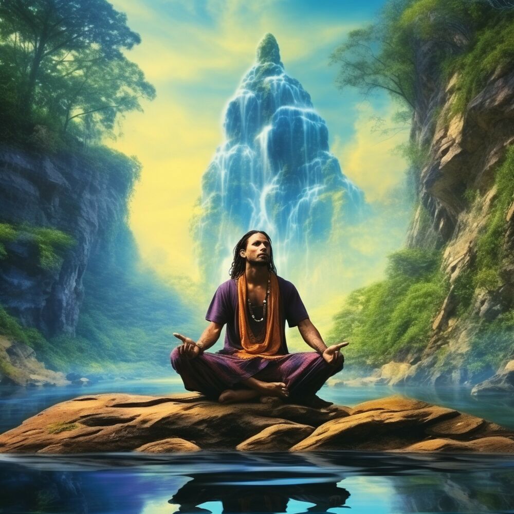 Picture of Waterside Yoga: Yoga's Serenity Wetland Harmony