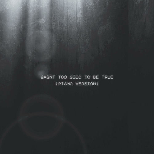 wasn't too good to be true (Piano Version)