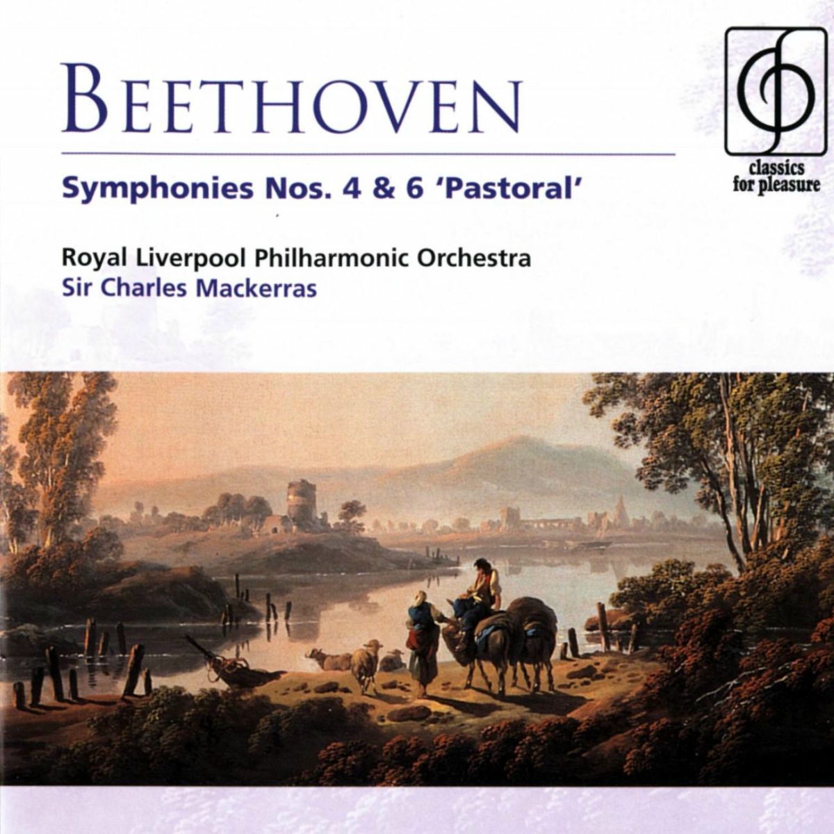 Album cover of Beethoven: Symphonies Nos. 4 & 6 