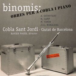 Cover of Binomis: obres per a cobla i piano