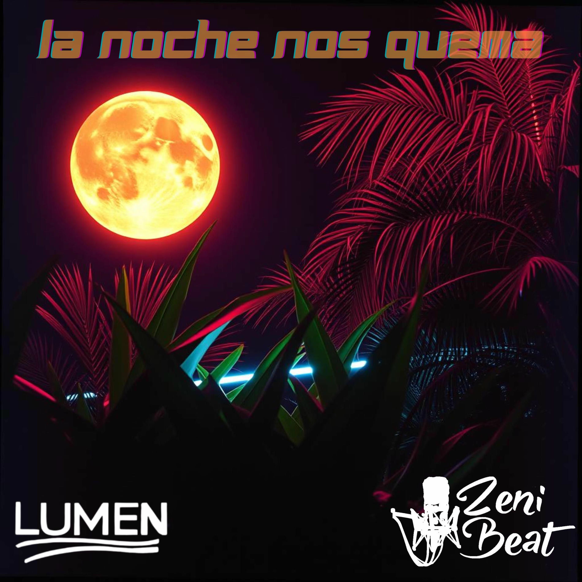 Album cover of La Noche Nos Quema (feat. Lumen)