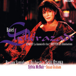 Cover of Ravel: Shéhérazade/Britten: Les illuminations/Debussy: La damoiselle élue/
