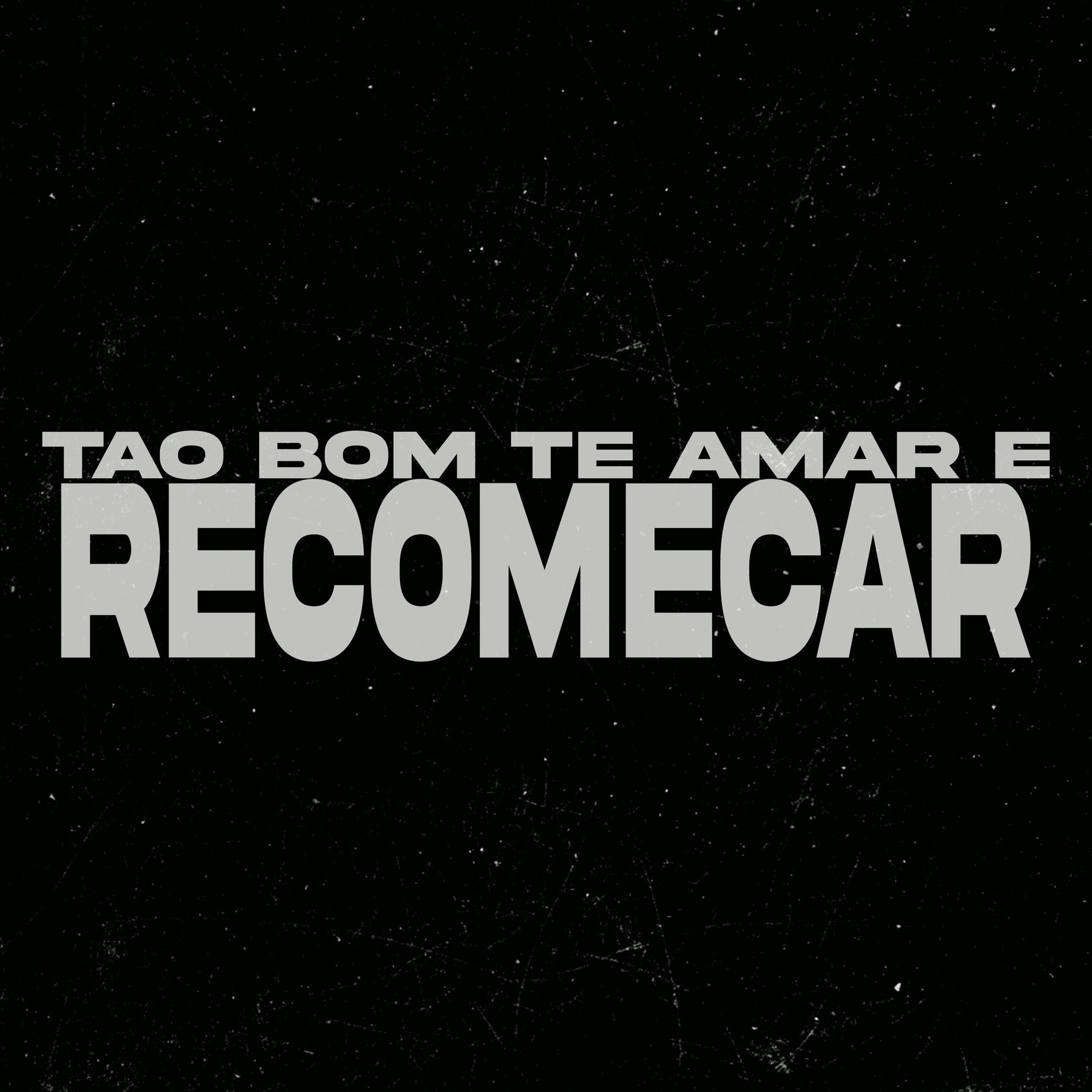 Album cover of TAO BOM TE AMAR E RECOMECAR