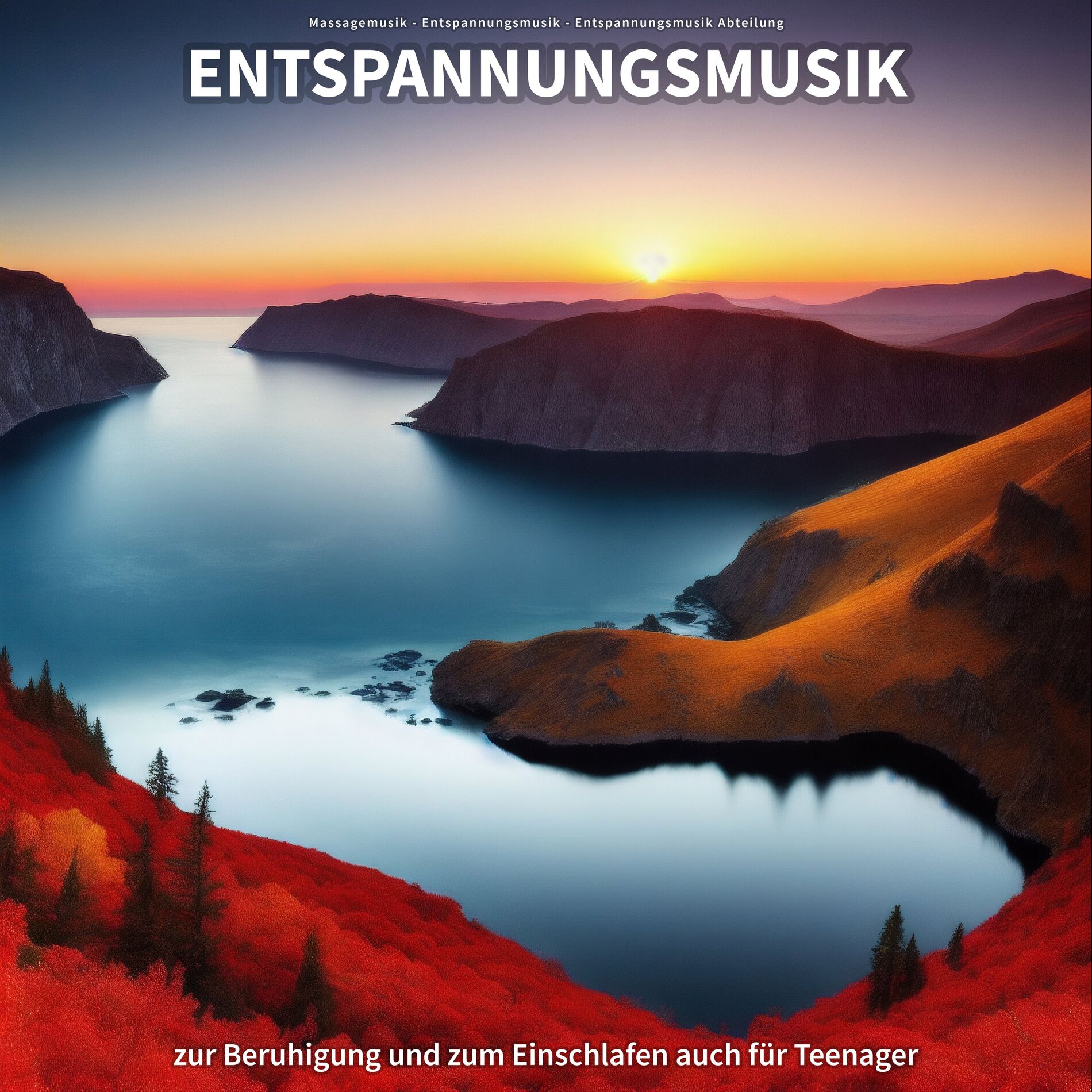Album cover of Entspannungsmusik zur Beruhigung und zum Einschlafen auch für Teenager