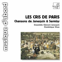Cover of Les Cris de Paris - Chansons de Janequin & Sermisy