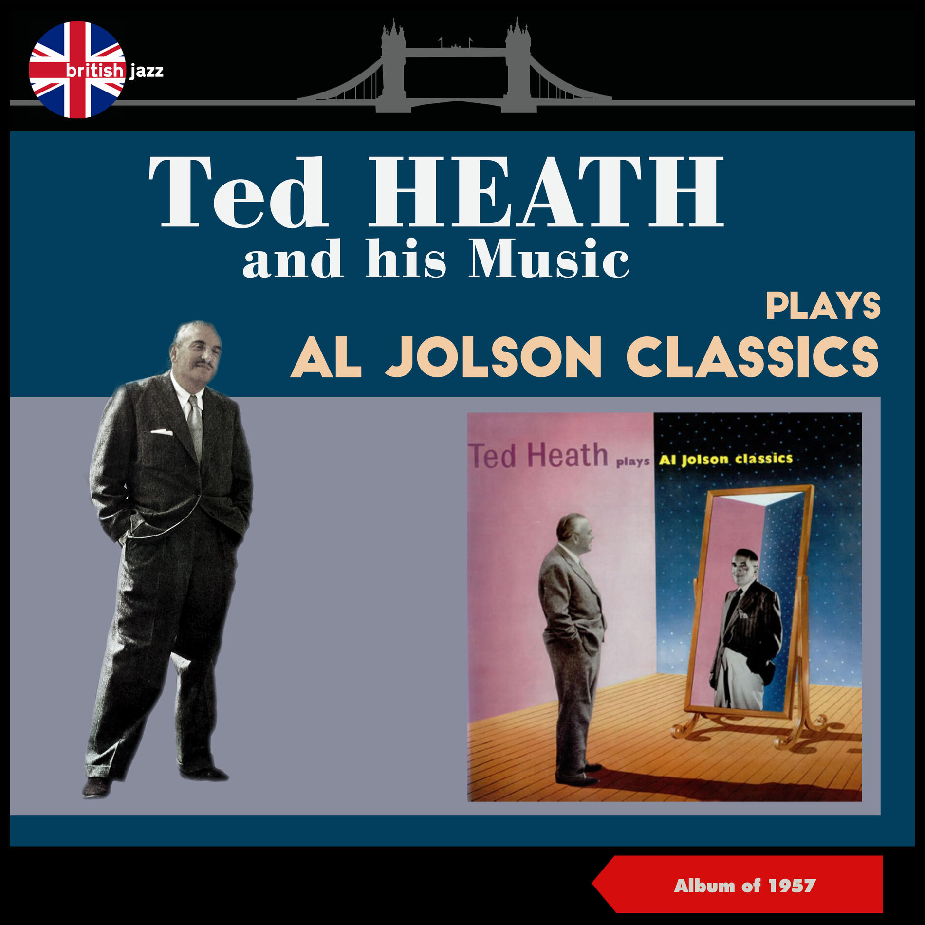 Album cover of Ted Heath Plays Al Jolson (Album of 1957)