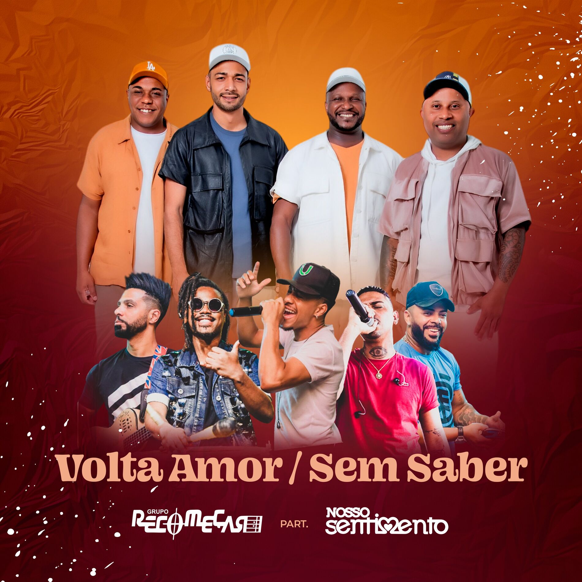 Album cover of Volta Amor / Sem Saber (Ao Vivo)