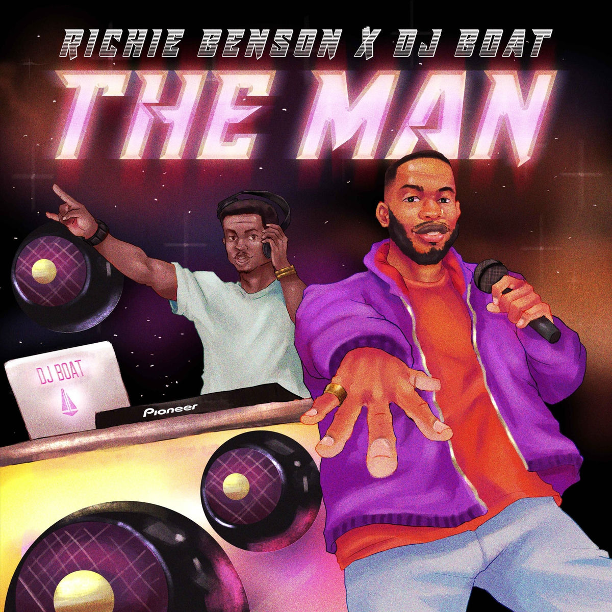 Album cover of The Man
