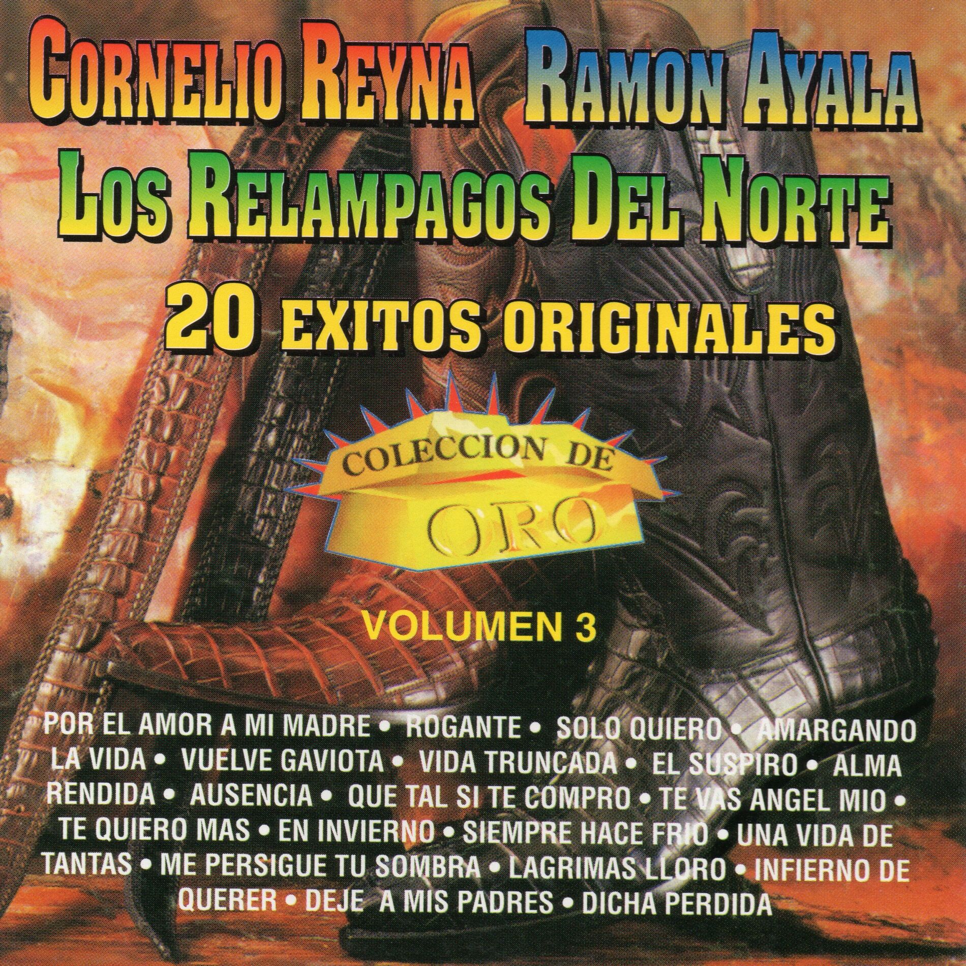 Album cover of 20 Exitos Originales Coleccion De Oro Vol. 3