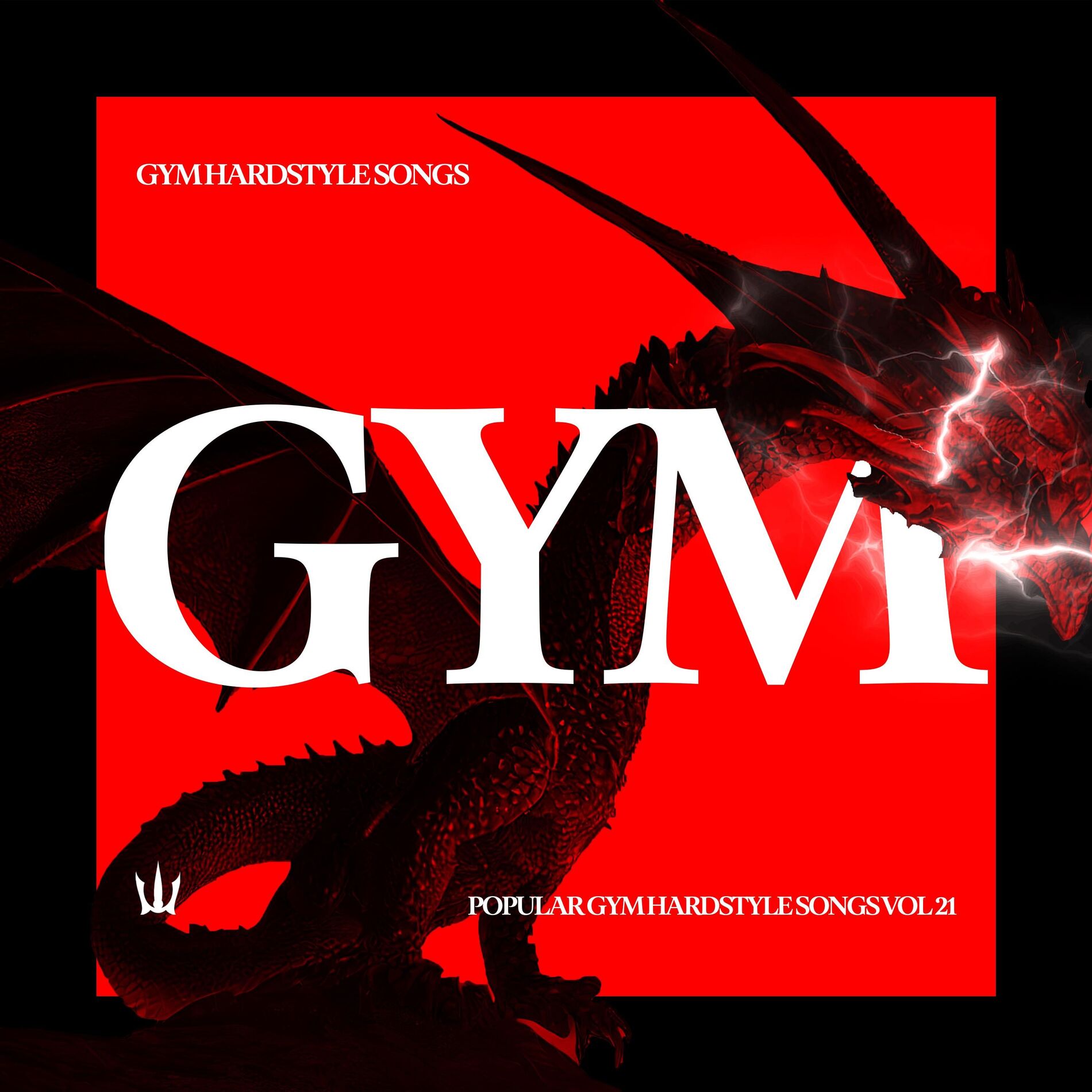 Album cover of GYM HARDSTYLE SONGS | POPULAR GYM HARDSTYLE SONGS VOL 21