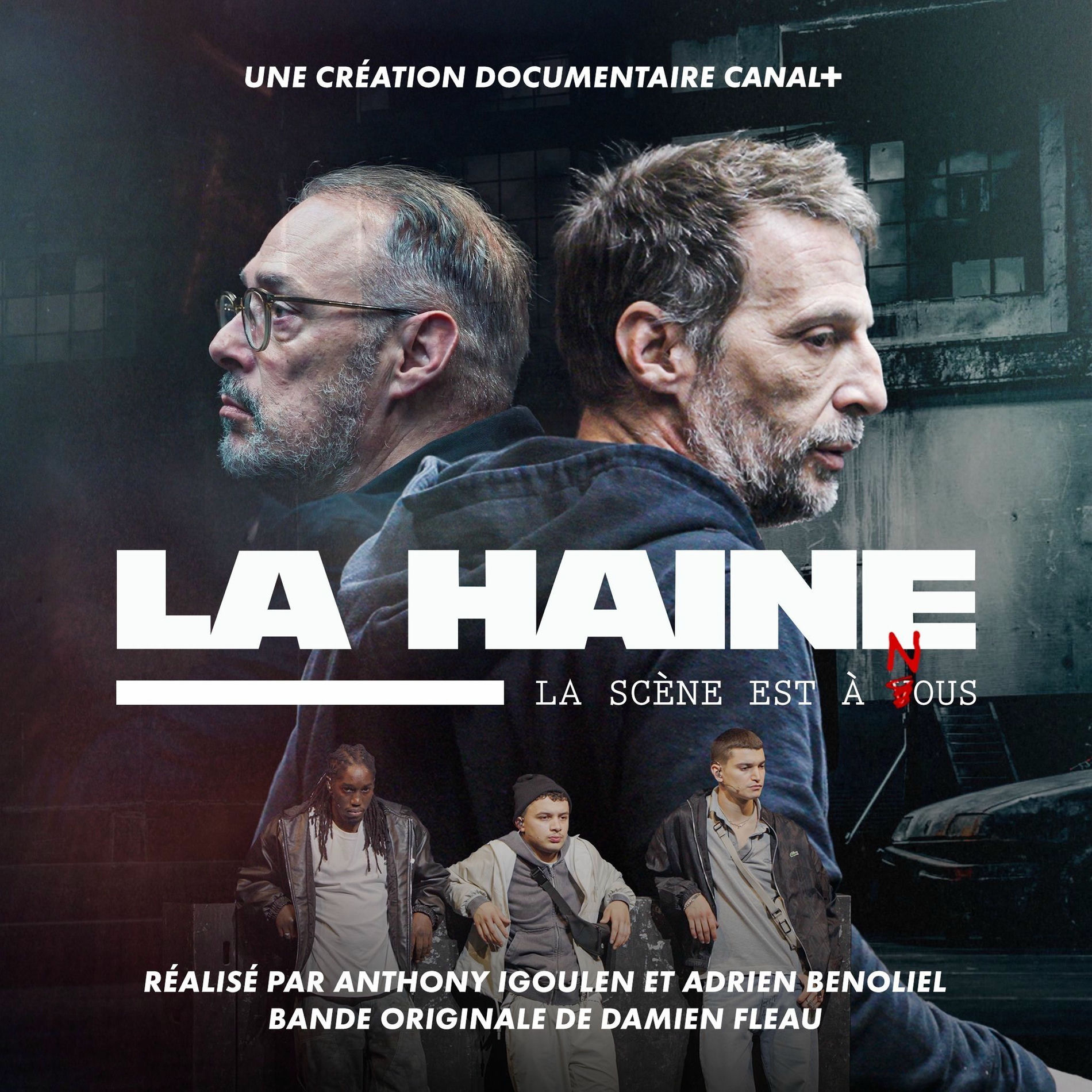 Album cover of LA HAINE, la scène est à nous (Bande originale du documentaire)