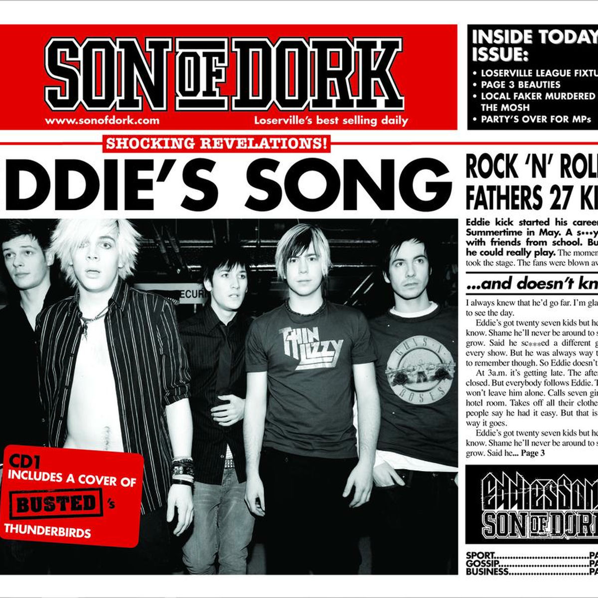 Album cover of Eddies Song (Feat McFly - E Release)