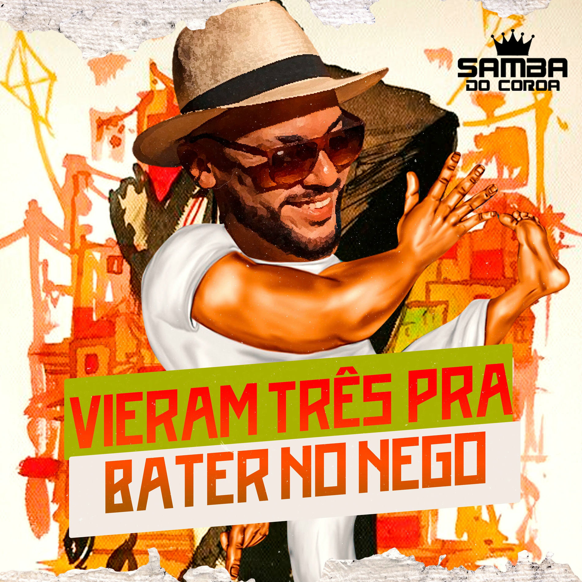 Album cover of Vieram Tres pra Bater no Nego