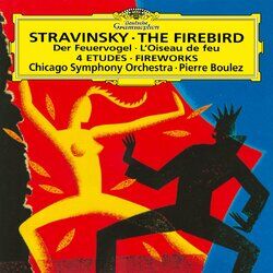 Cover of Stravinsky: L'Oiseau de feu; Feu d'artifice; 4 Etudes