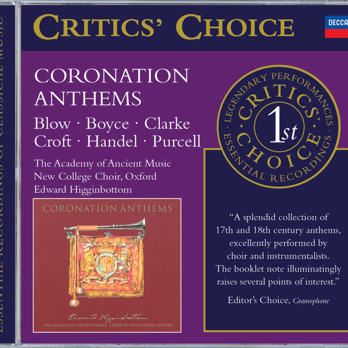 Album cover of Coronation Anthems