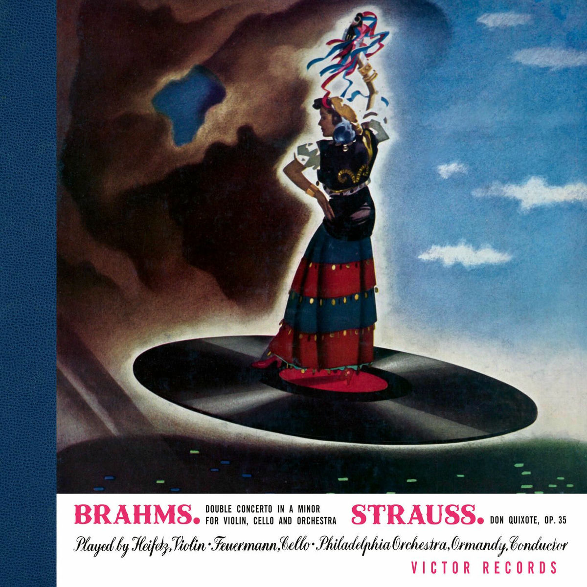 Album cover of Brahms: Concerto for Violin and Cello, Op. 102 - Strauss: Don Quixote, Op. 35 (2025 Remastered Version)
