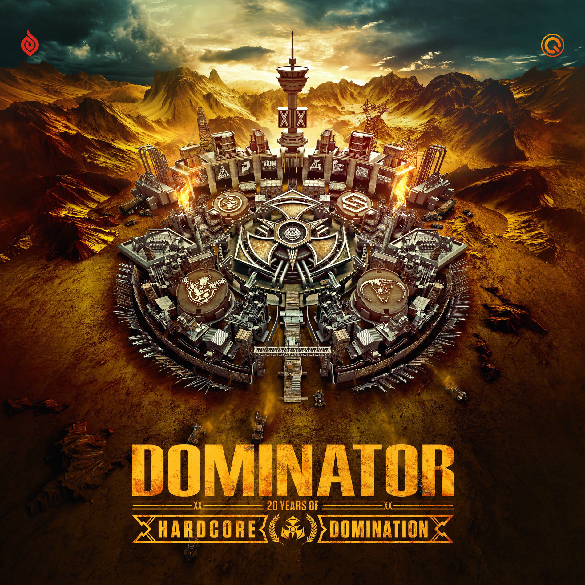Album cover of Dominator 2025 (20 Years of Hardcore Domination)