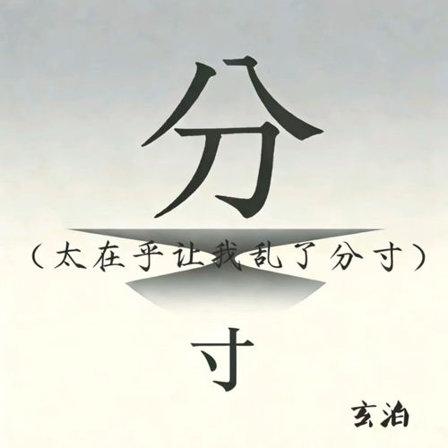 分寸 (太在乎让我乱了分寸)