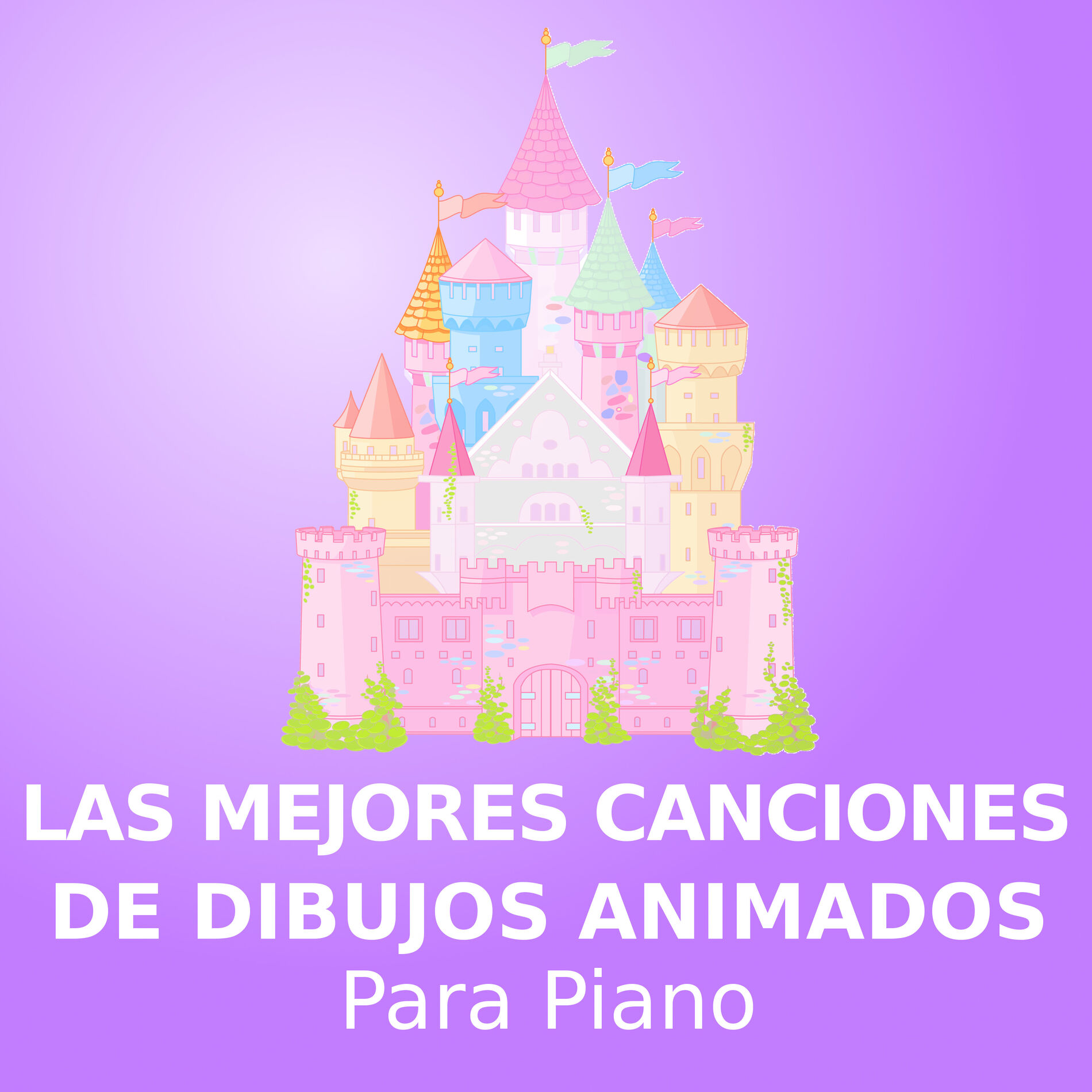 Album cover of Las mejores canciones de dibujos animados (para piano)