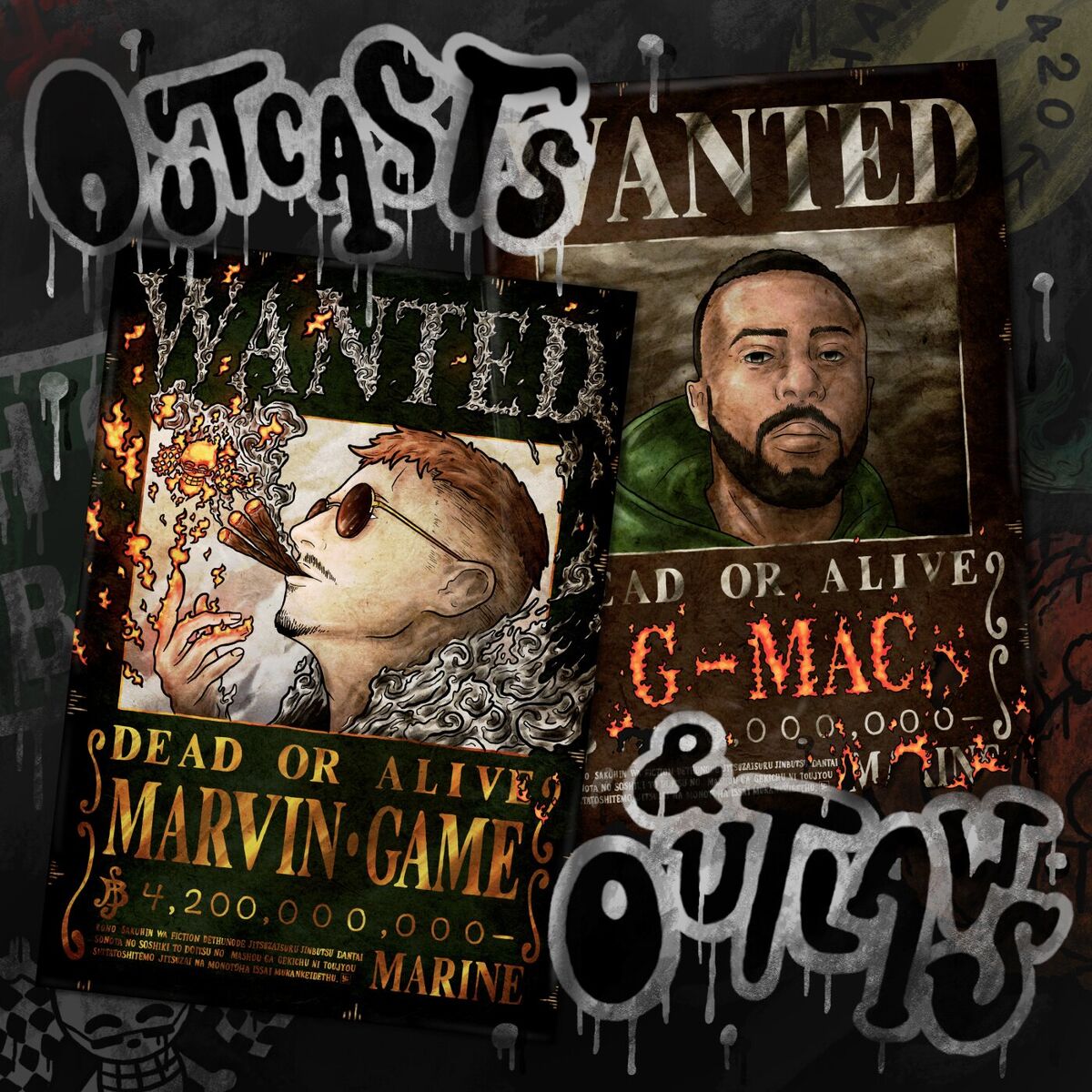 Album cover of Outcasts & Outlaws