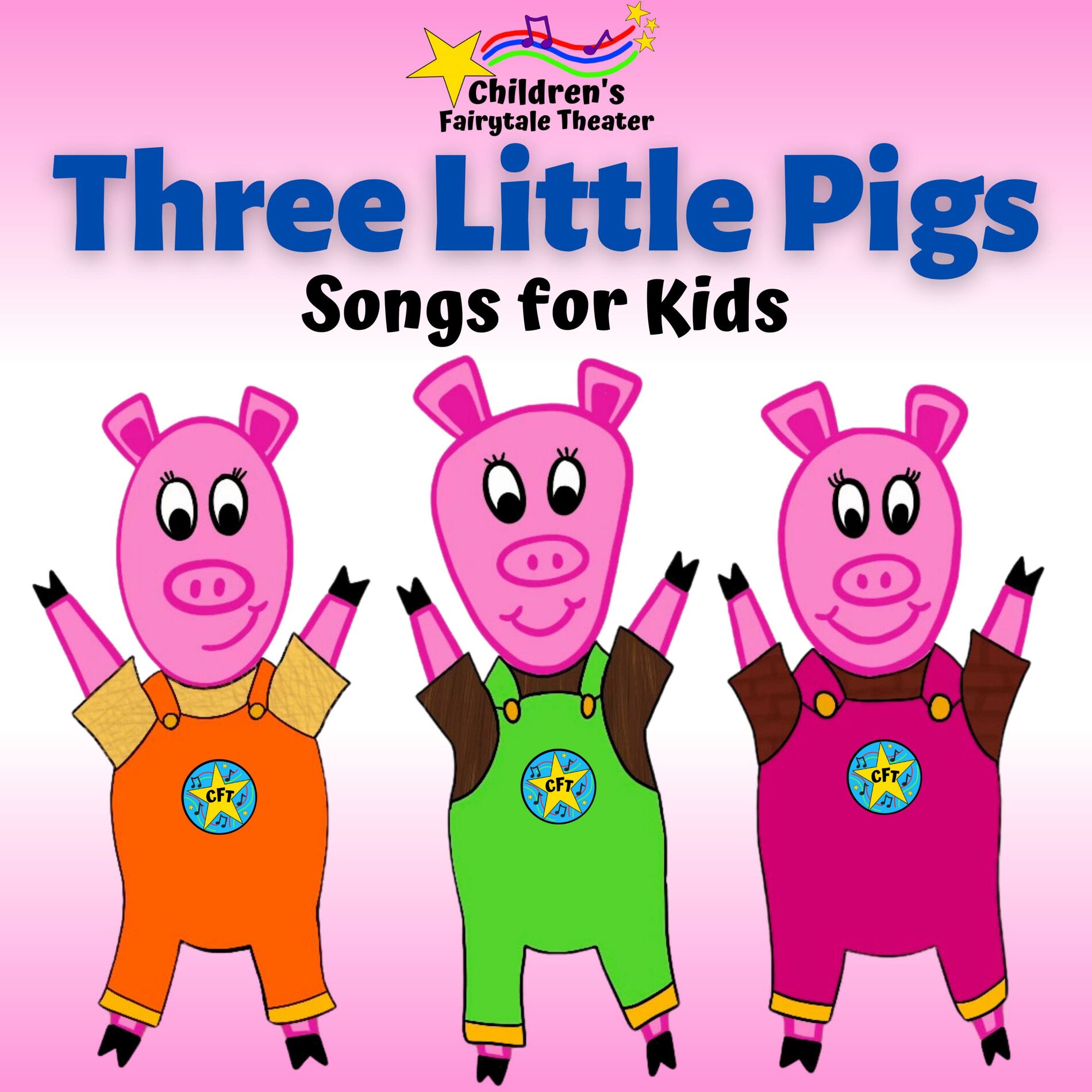 Album cover of Three Little Pigs: Songs For Kids