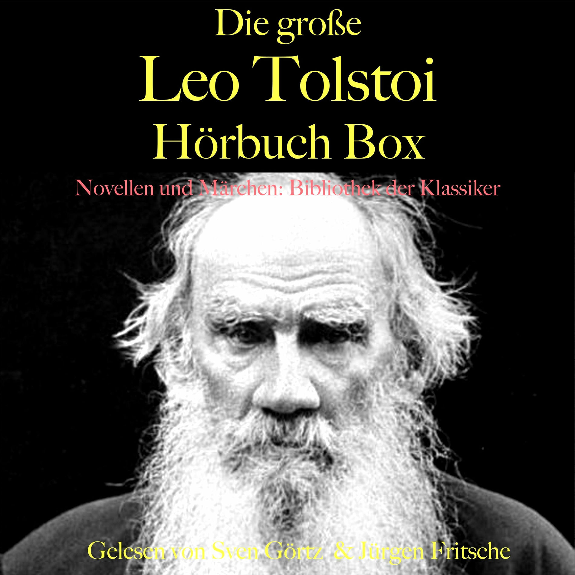 Album cover of Die große Leo Tolstoi Hörbuch Box (Novellen und Märchen: Bibliothek der Klassiker)