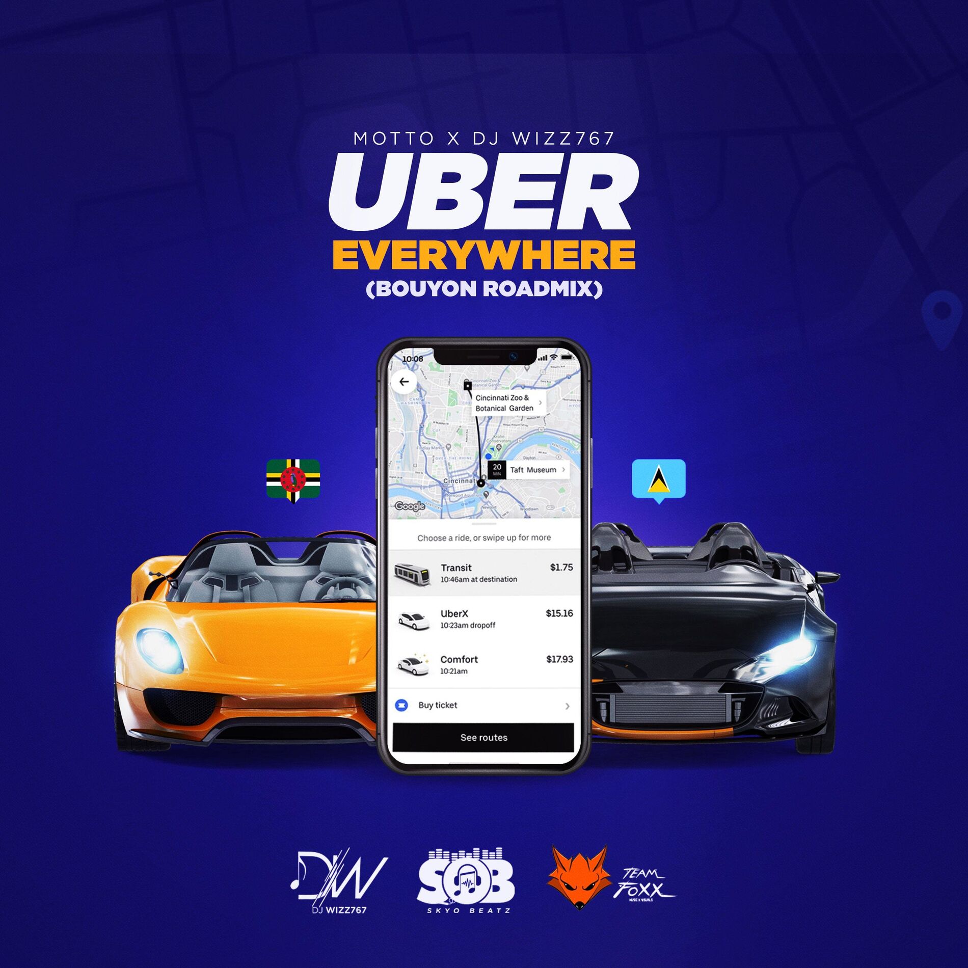 Album cover of UBER EVERYWHERE (feat. Motto) [BOUYON REMIX]