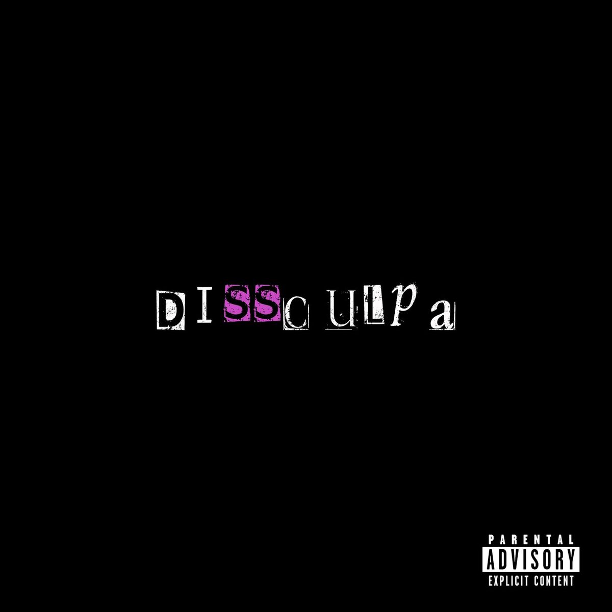 Album cover of DISSCULPA