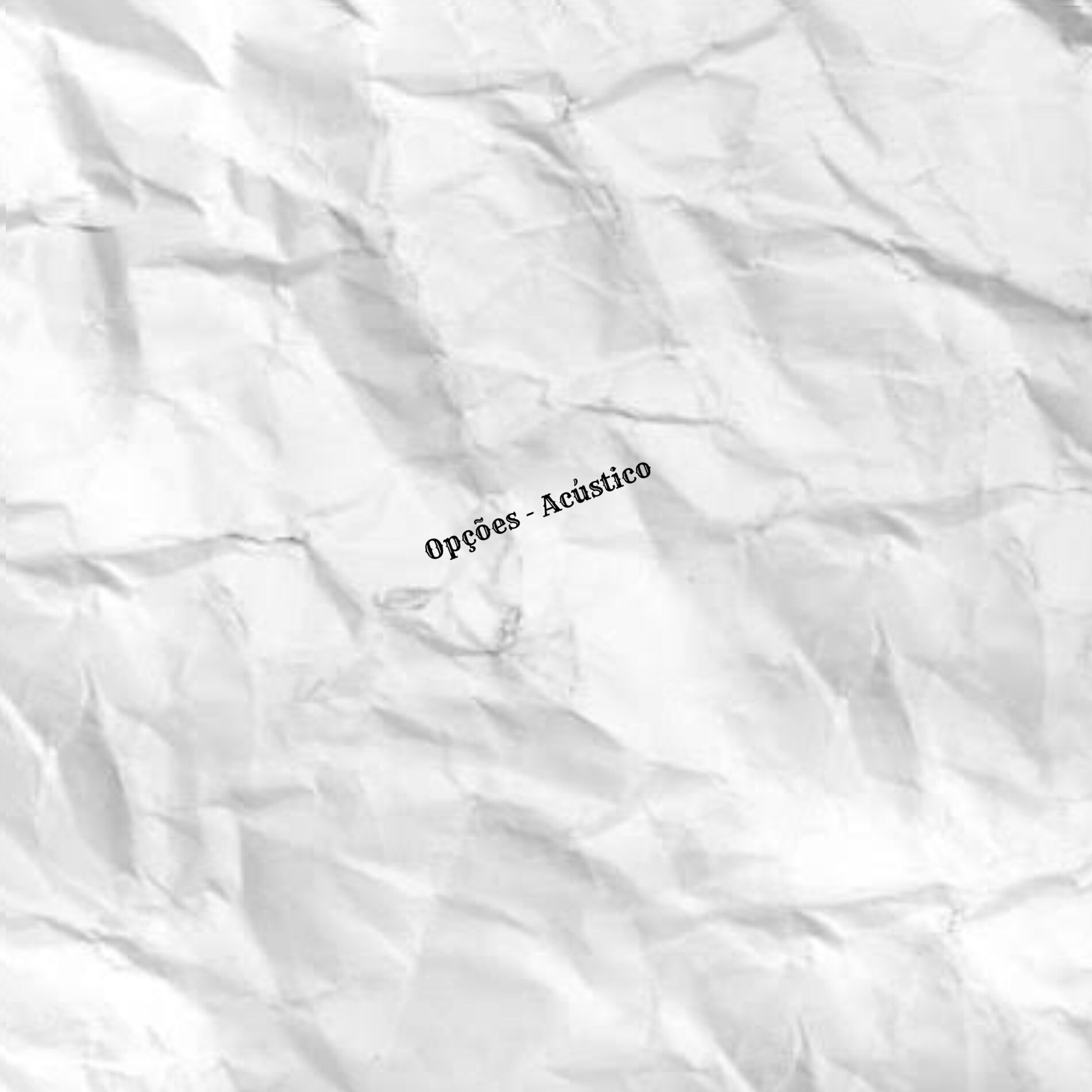 Album cover of Opções