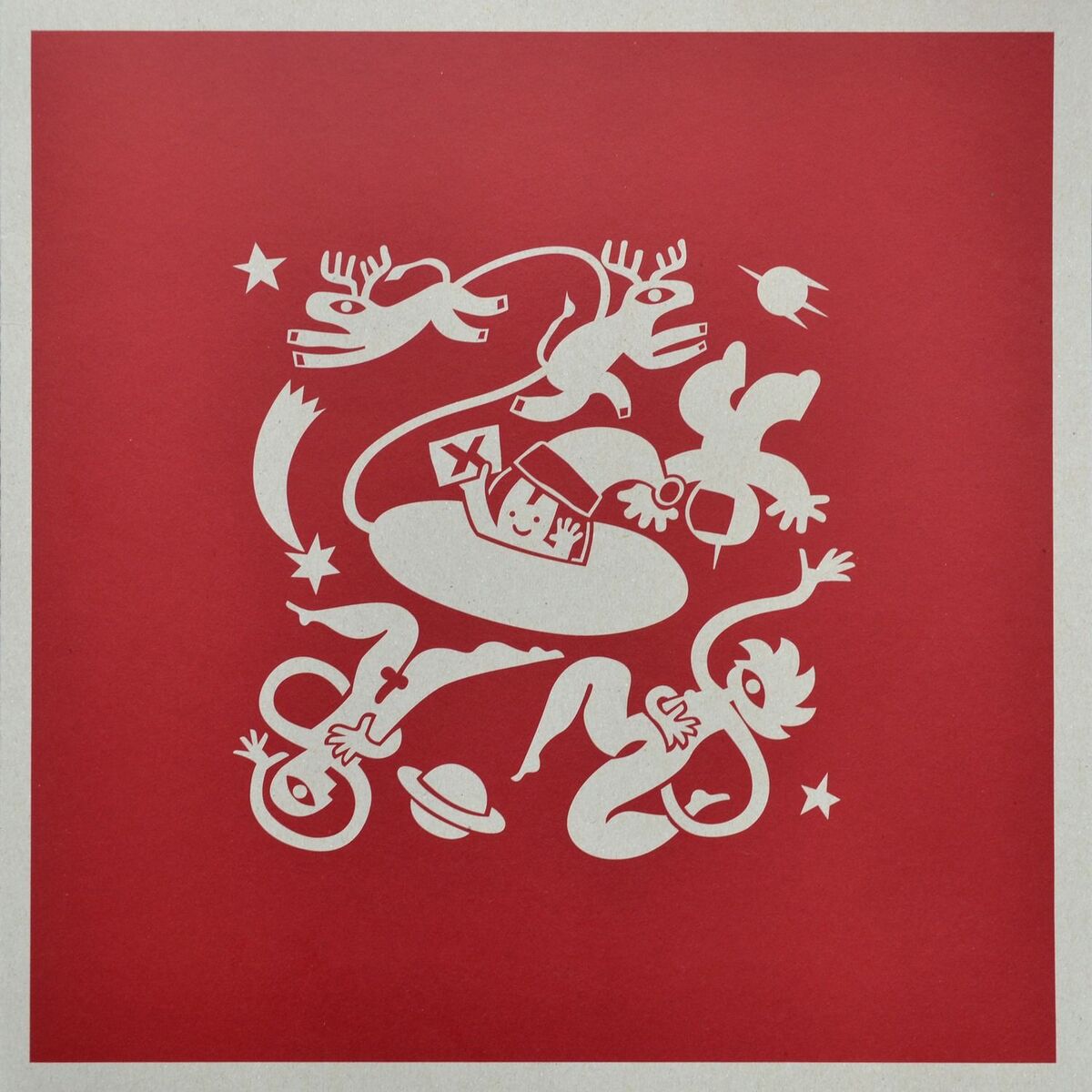 Album cover of X-mas Card from Outer Space (Oscar's X-mas Carols 1984-1987)