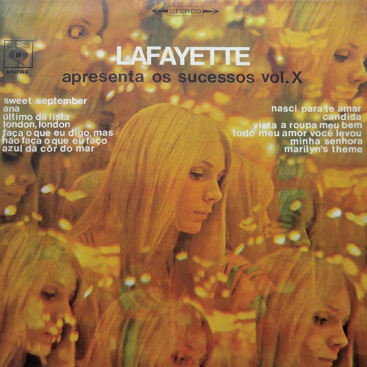 Album cover of Lafayette Apresenta os Sucessos Vol. X
