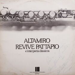 Cover of Altamiro Revive Pattápio E Interpreta Clássicos