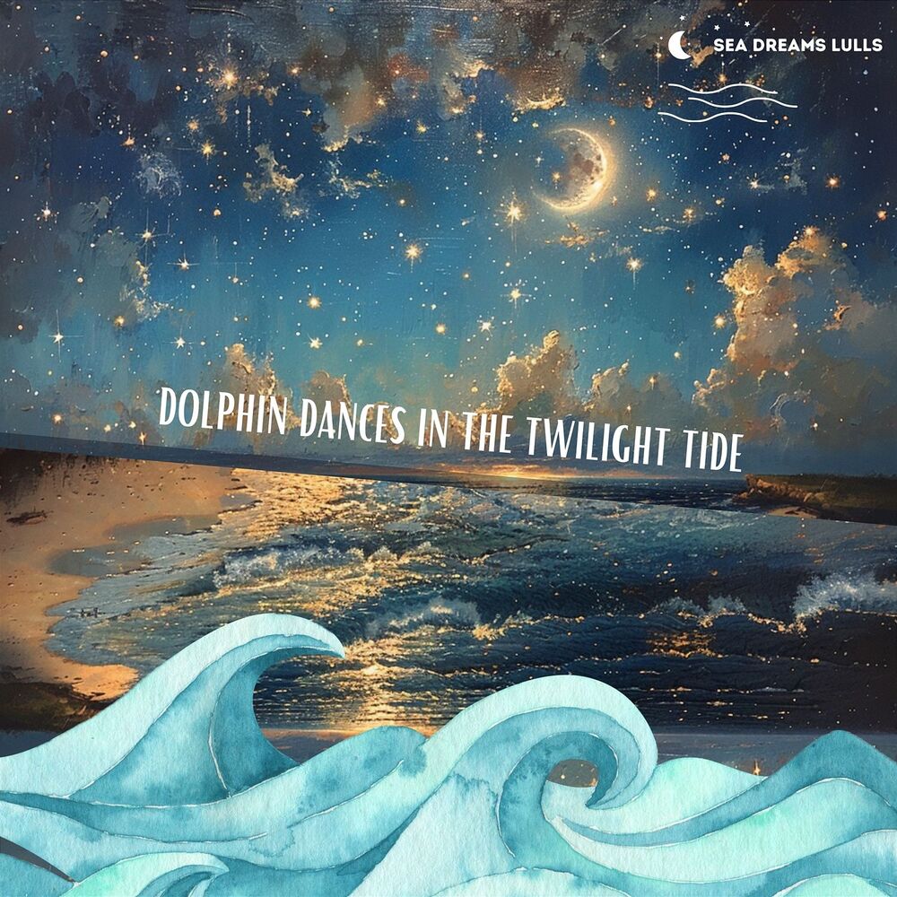 Picture of Dolphin Dances in the Twilight Tide
