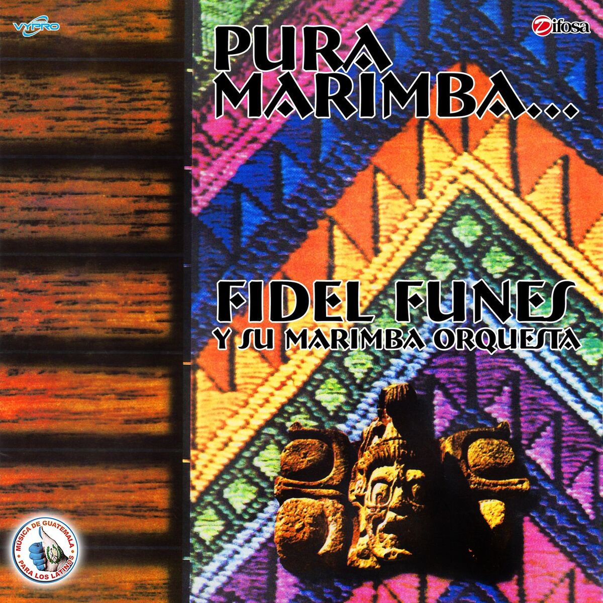 Album cover of Pura Marimba. Música de Guatemala para los Latinos