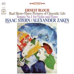 Cover of Bloch: Baal Shem & Violin Sonata No. 1