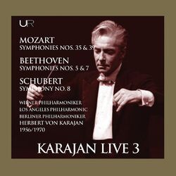 Cover of Mozart, Beethoven & Schubert: Orchestral Works (Live)