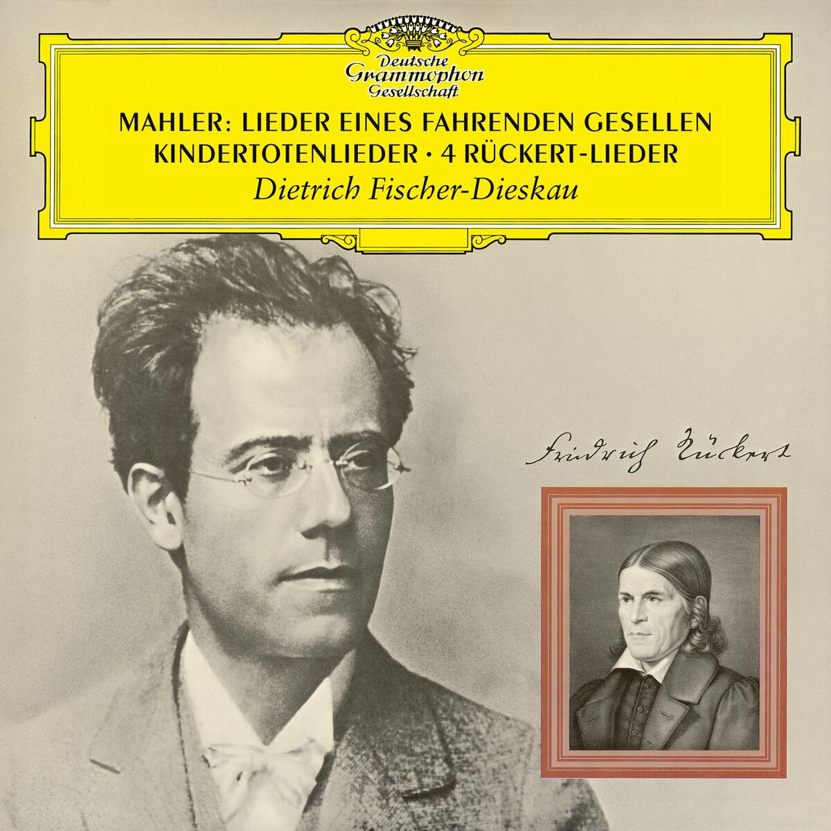 Album cover of Mahler: Lieder eines fahrenden Gesellen; 4 Rückert-Lieder; Kindertotenlieder