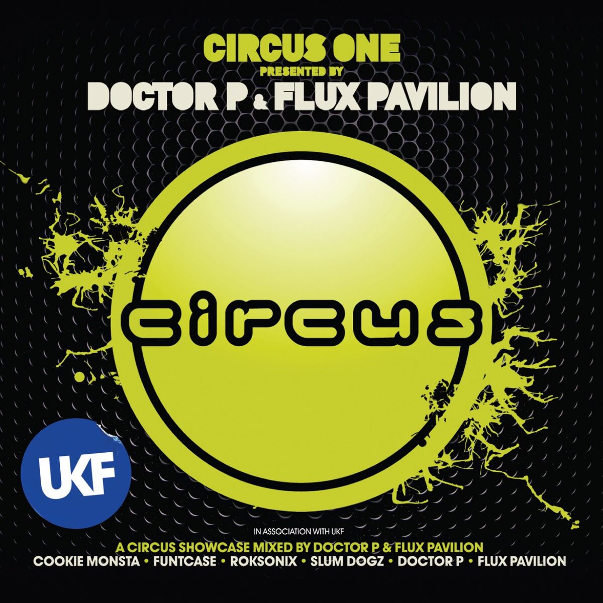 Album cover of Circus One presented by Doctor P and Flux Pavilion