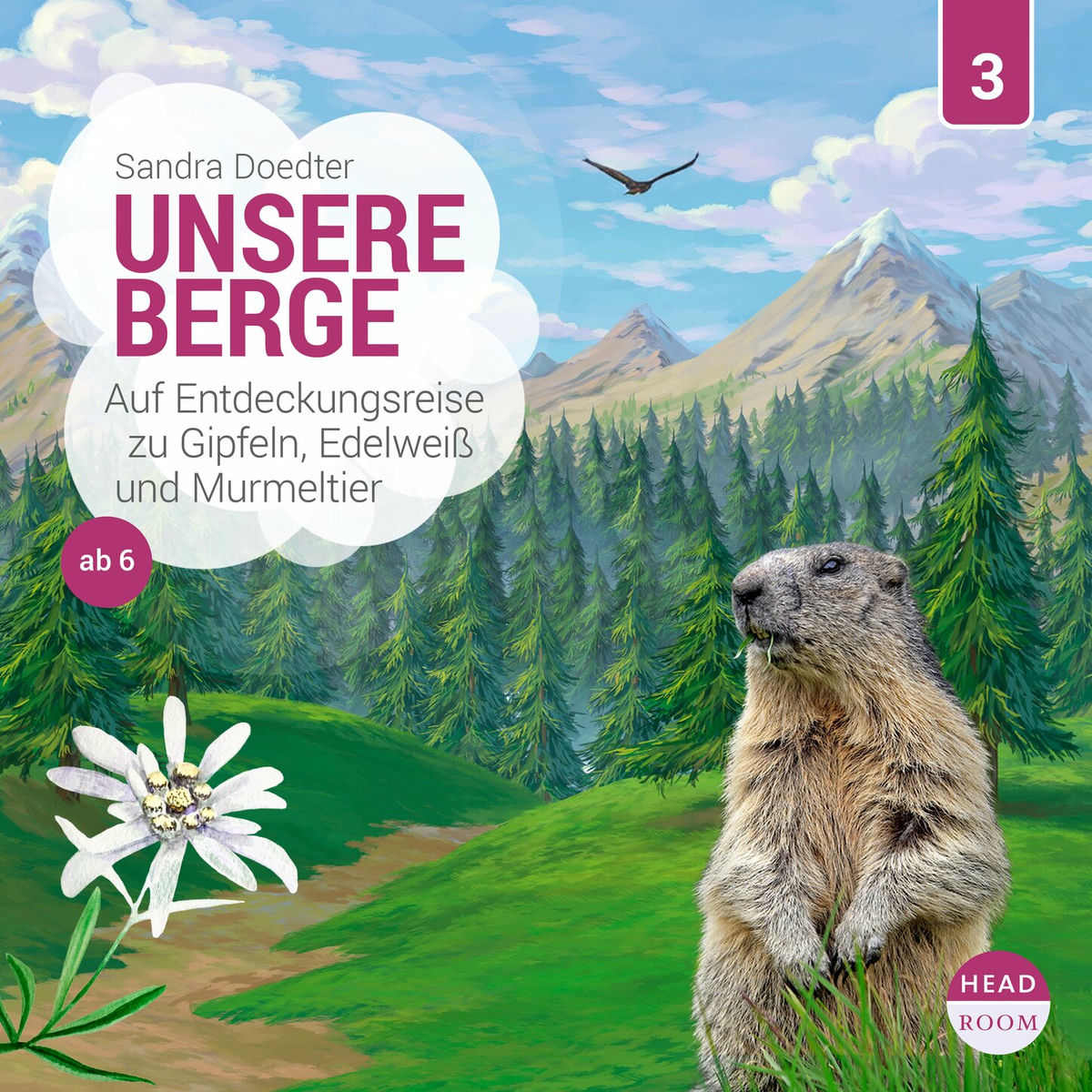 Album cover of Folge 3: Unsere Berge - Auf Entdeckungsreise zu Gipfeln, Edelweiß und Murmeltier (ungekürzt)