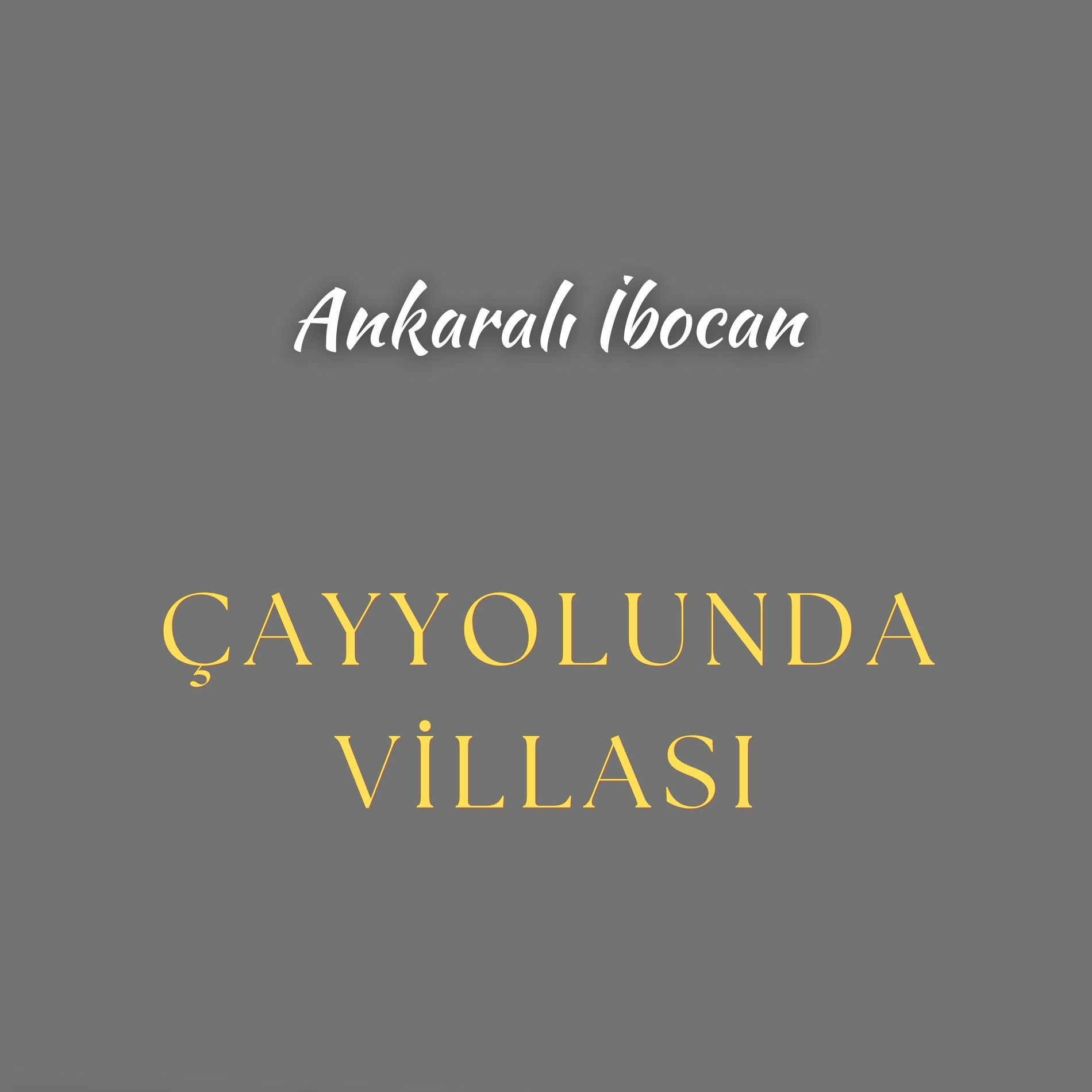 Album cover of Çayyolunda Villası